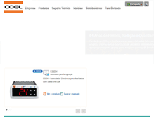 Tablet Screenshot of coel.com.br